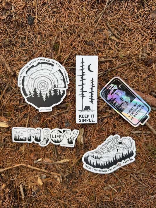 Vinyl Stickers 5-Pack VII.
