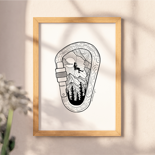 Let's Hang Art Print