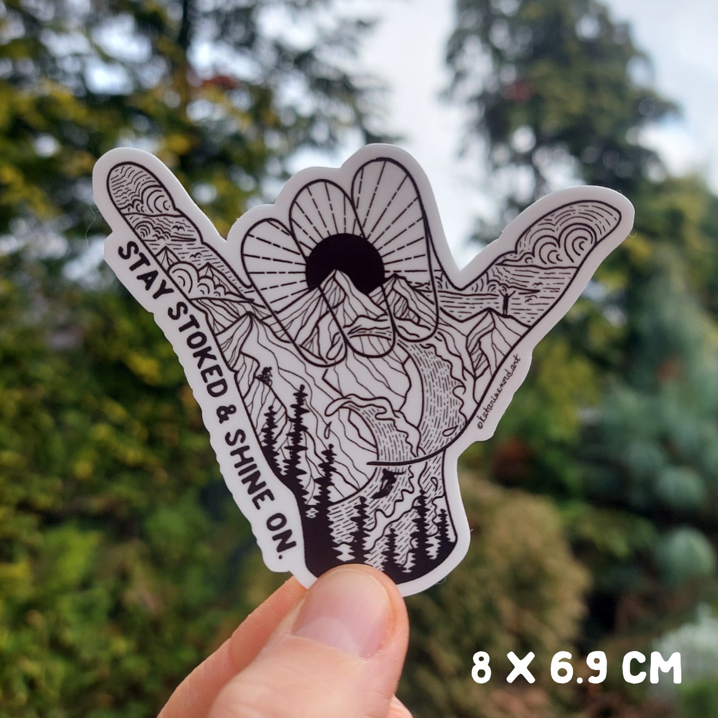 Vinyl Stickers 5-Pack III.