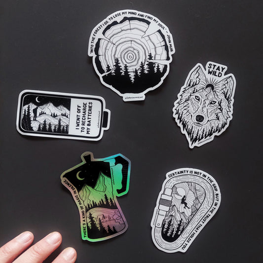 Vinyl Stickers 5-Pack II.